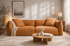 Casandra Calfskin Sofa