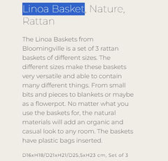 Linoa Basket