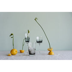 Champagne Glass Mimi Grey 24cm