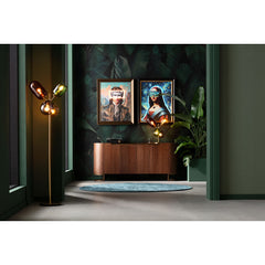 Framed Picture LED Art Gentleman