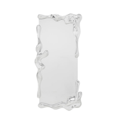 Floor Mirror Lava Silver