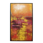Canvas Picture Jardin Red