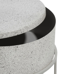 Fraya Side Table Terrazzo