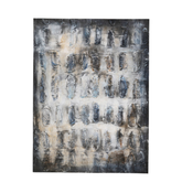 Canvas Picture Shadows Grey