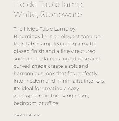 Heide Table lamp