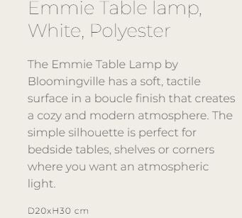 Emmie Table lamp