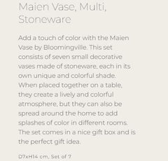 Maien Vase