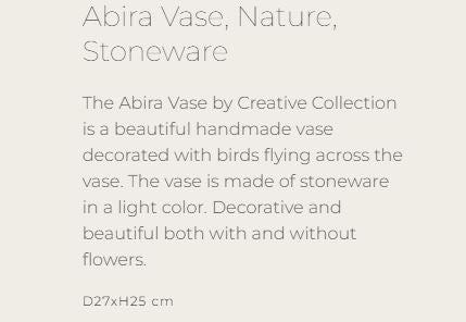 Abira Vase