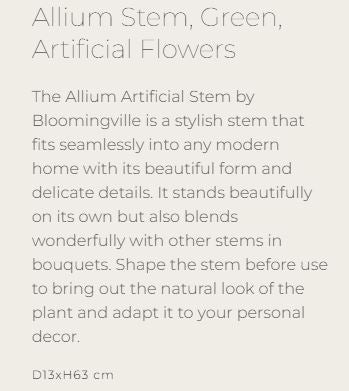 Allium Stem