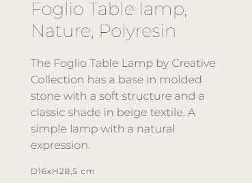 Foglio Table lamp