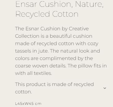 Ensar Cushion