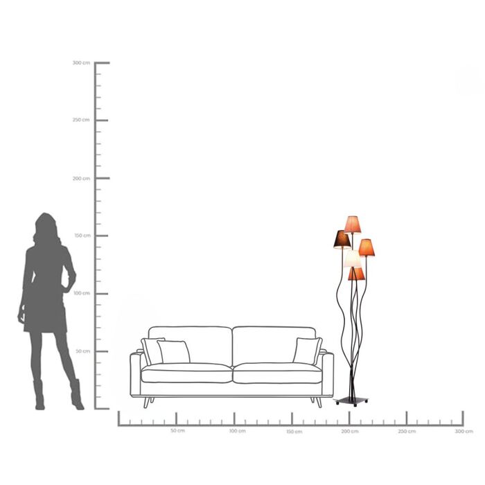 Floor Lamp Flexible Mocca Cinque