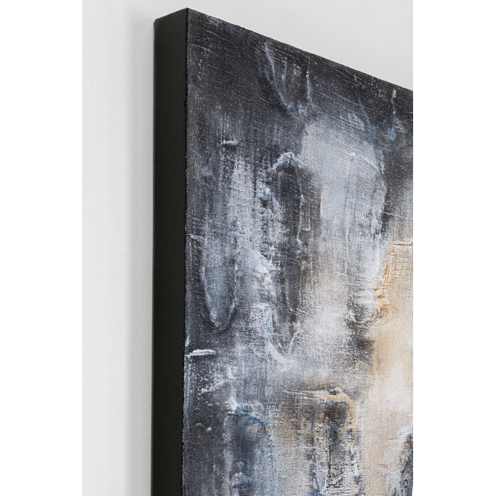 Canvas Picture Shadows Grey