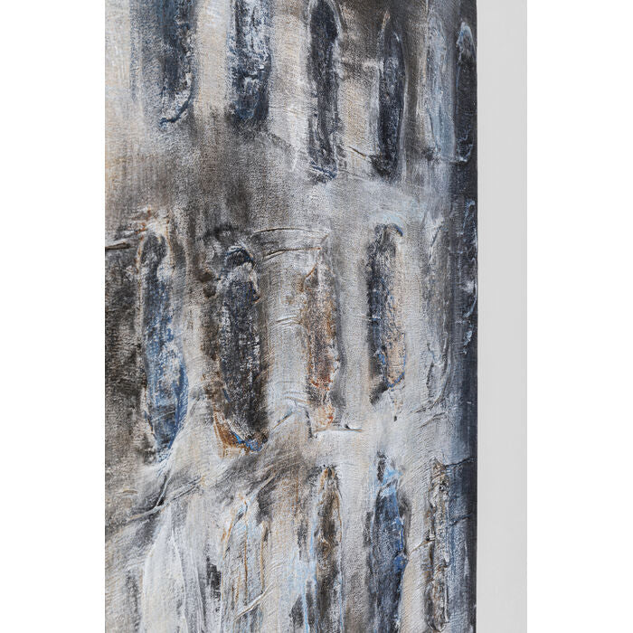 Canvas Picture Shadows Grey