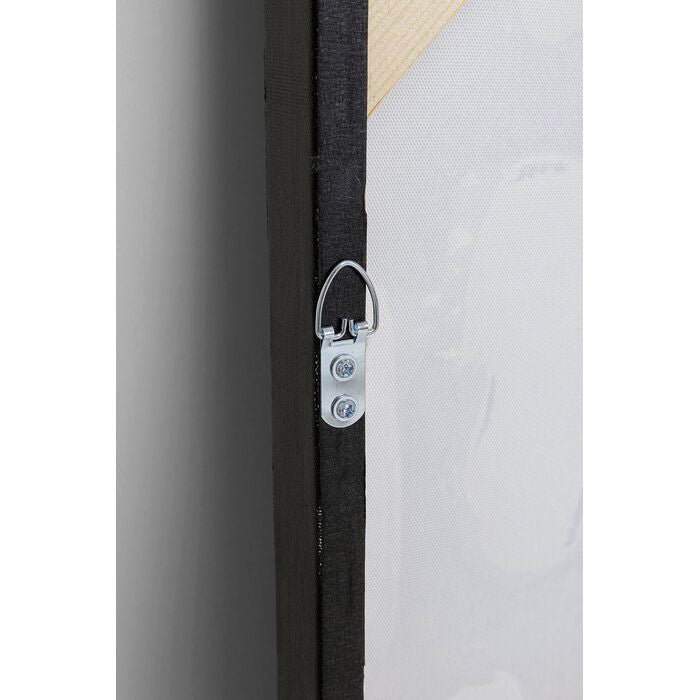 Canvas Picture Shadows Grey