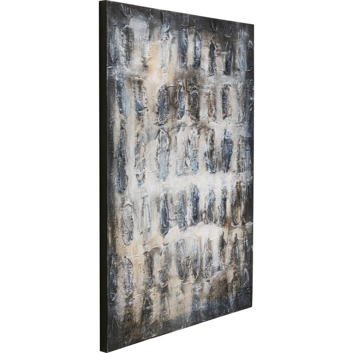 Canvas Picture Shadows Grey