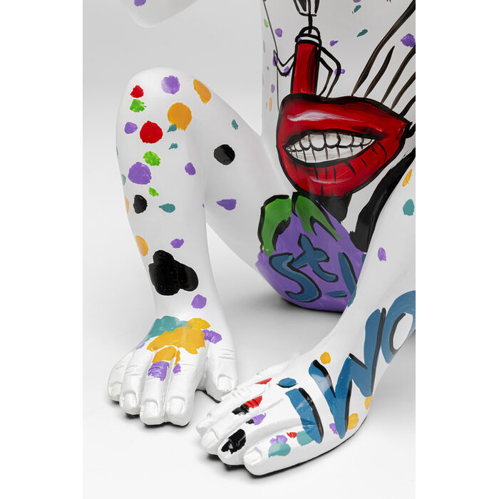Deco Figurine Graffiti Monkey