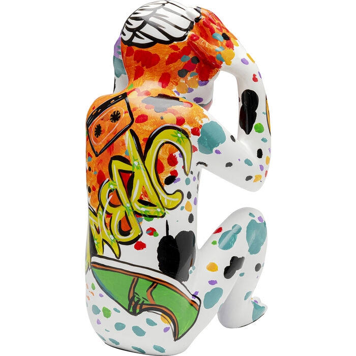 Deco Figurine Graffiti Monkey