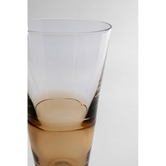 Champagne Glass Mimi Amber 24cm