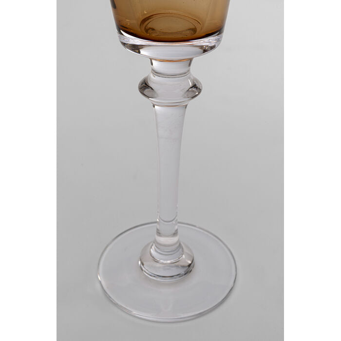 Champagne Glass Mimi Amber 24cm