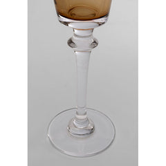 Champagne Glass Mimi Amber 24cm