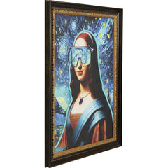 Framed Picture LED Art Lady