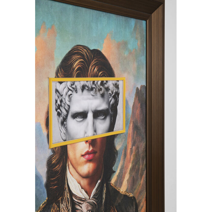 Framed Picture LED Art Gentleman