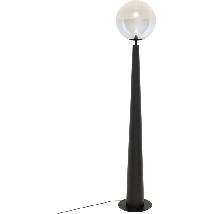 Floor Lamp Disco Ball Black