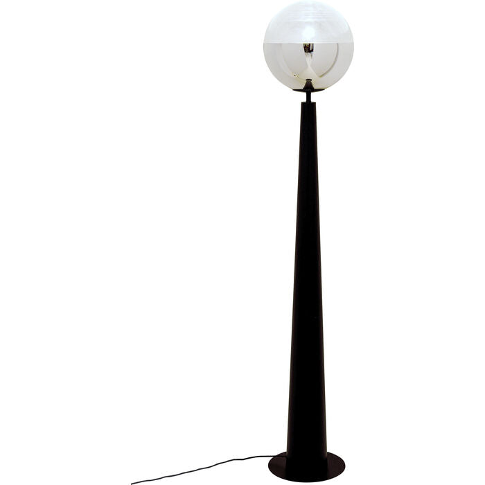 Floor Lamp Disco Ball Black