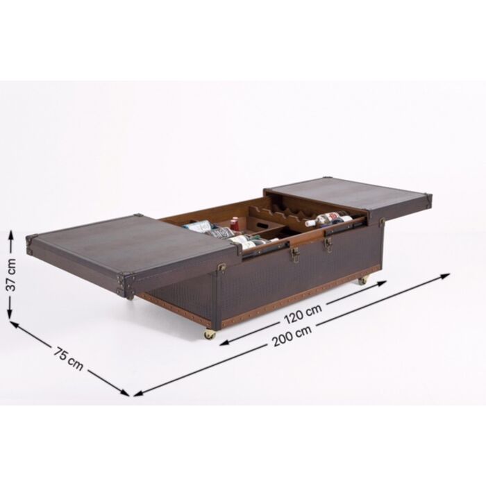 Coffee Table Bar Globetrotter