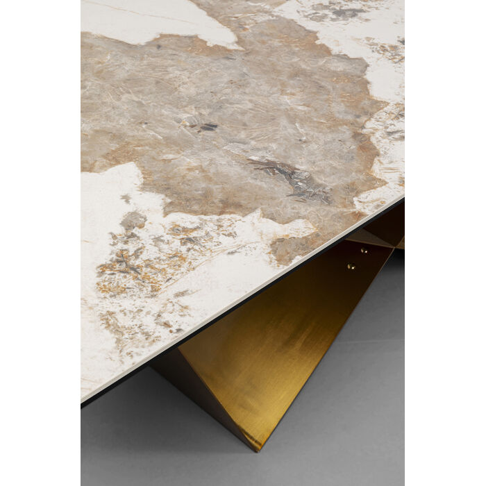Extension Table Connesso Brass