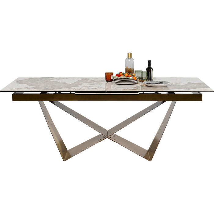 Extension Table Connesso Brass