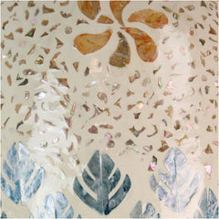 Lampshade Light Capiz Multi