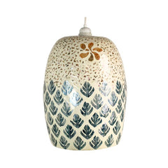 Lampshade Light Capiz Multi