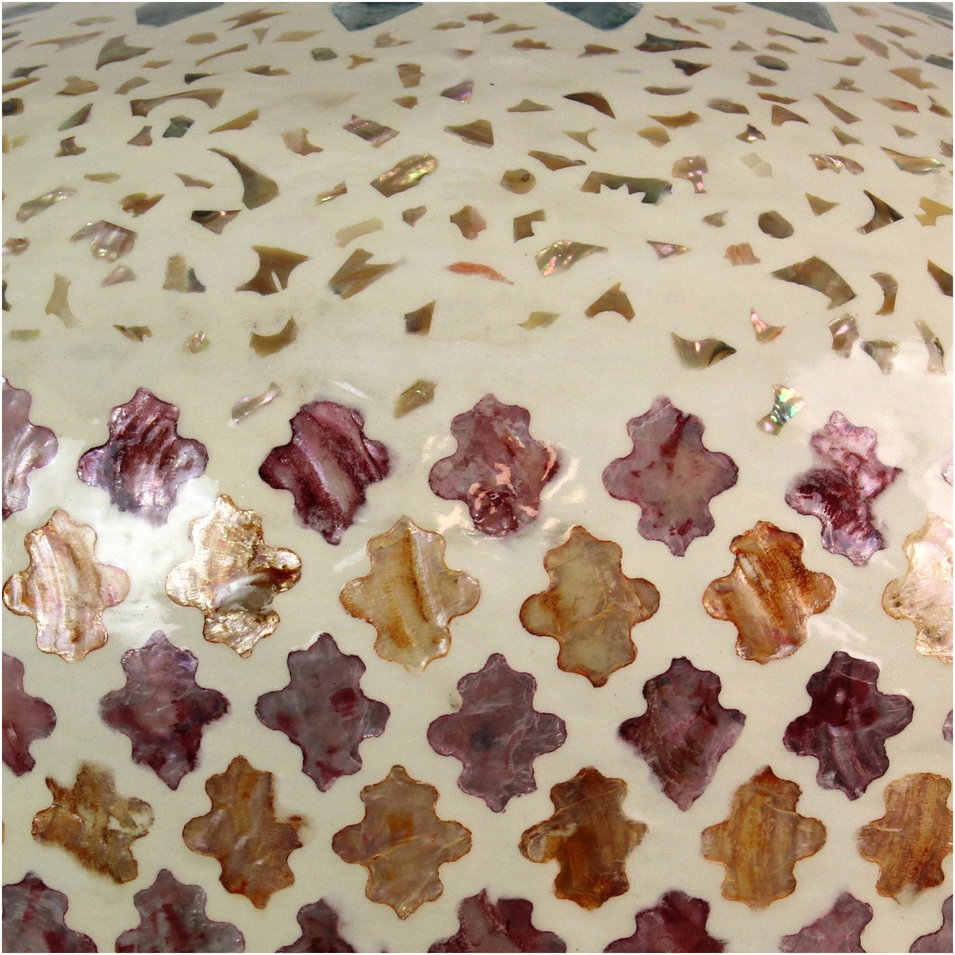 Lampshade Light Capiz Multi
