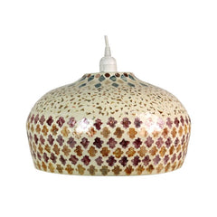 Lampshade Light Capiz Multi