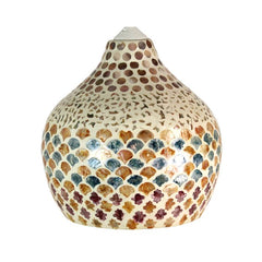 Lampshade Light Capiz Multi