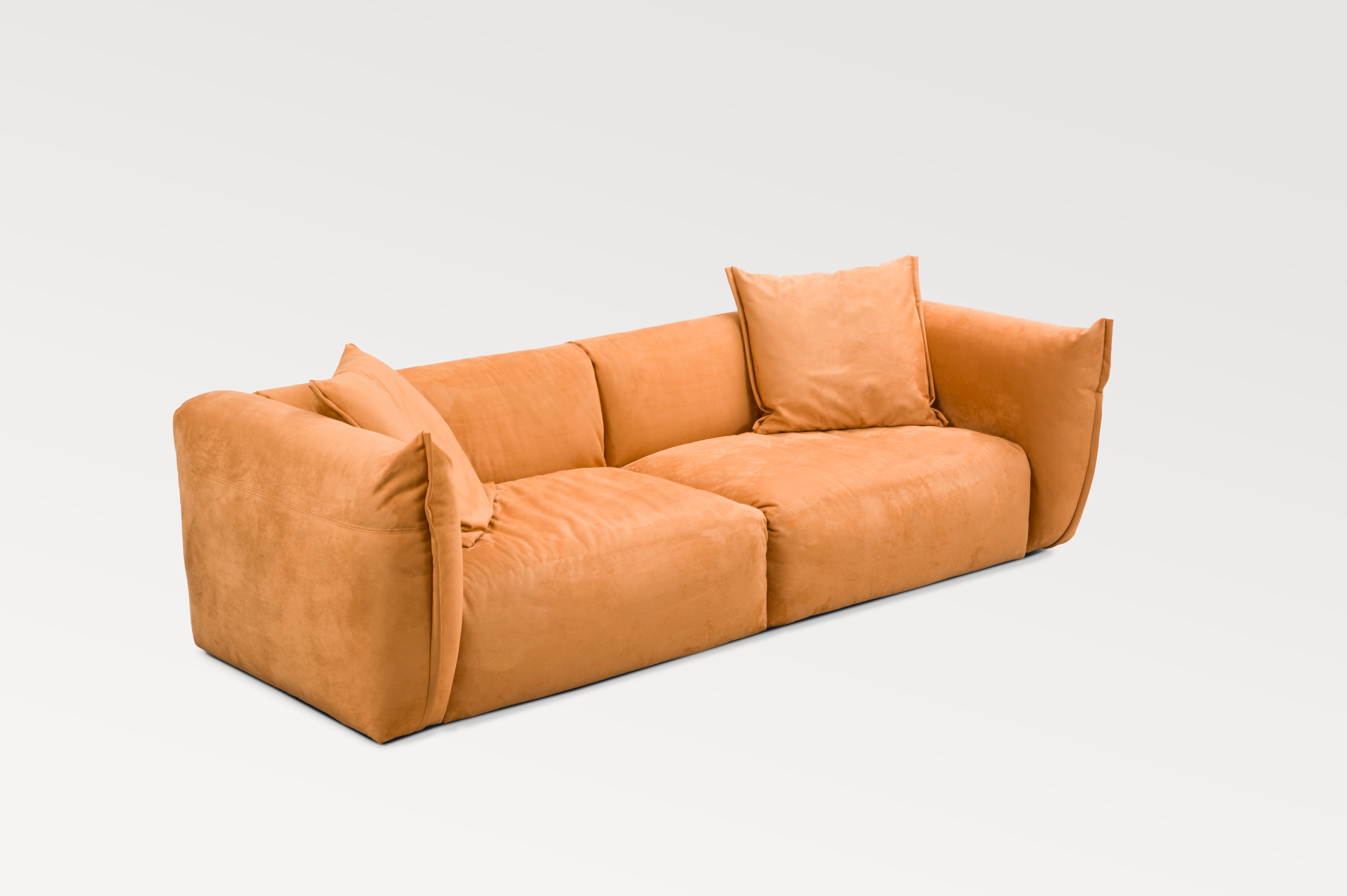 Casandra Calfskin Sofa