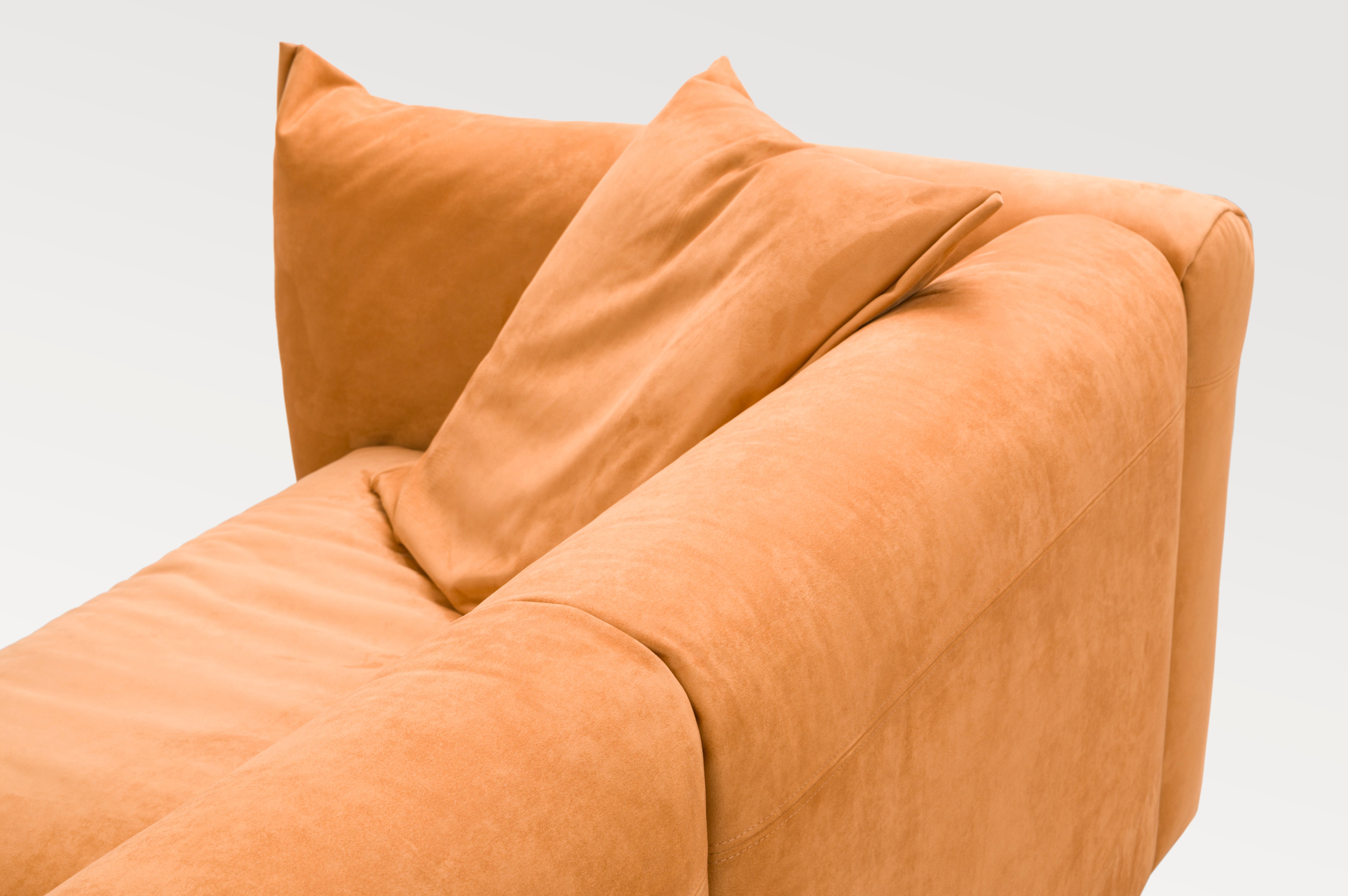 Casandra Calfskin Sofa