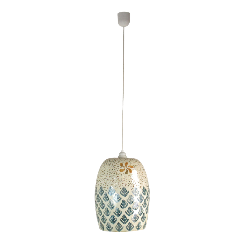 Lampshade Light Capiz Multi