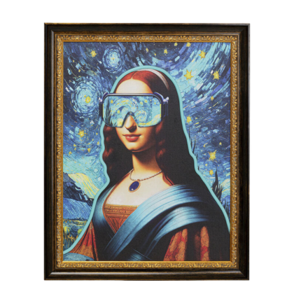 Framed Picture LED Art Lady