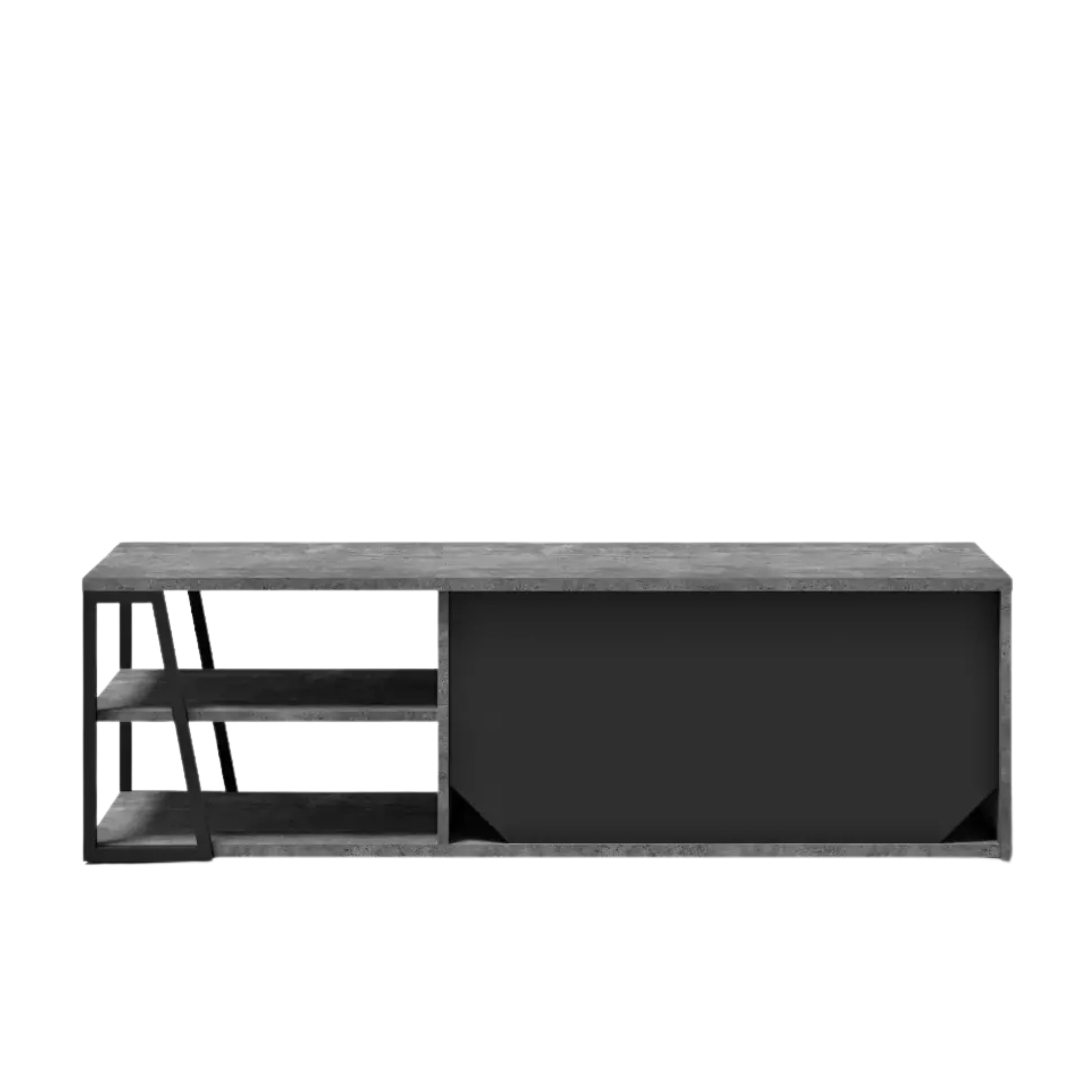 Albi Concrete Look TV Stand