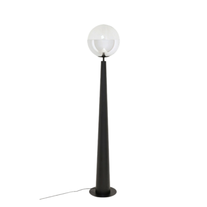 Floor Lamp Disco Ball Black