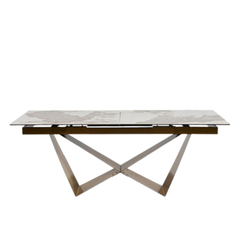 Extension Table Connesso Brass