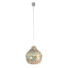 Lampshade Light Capiz Multi