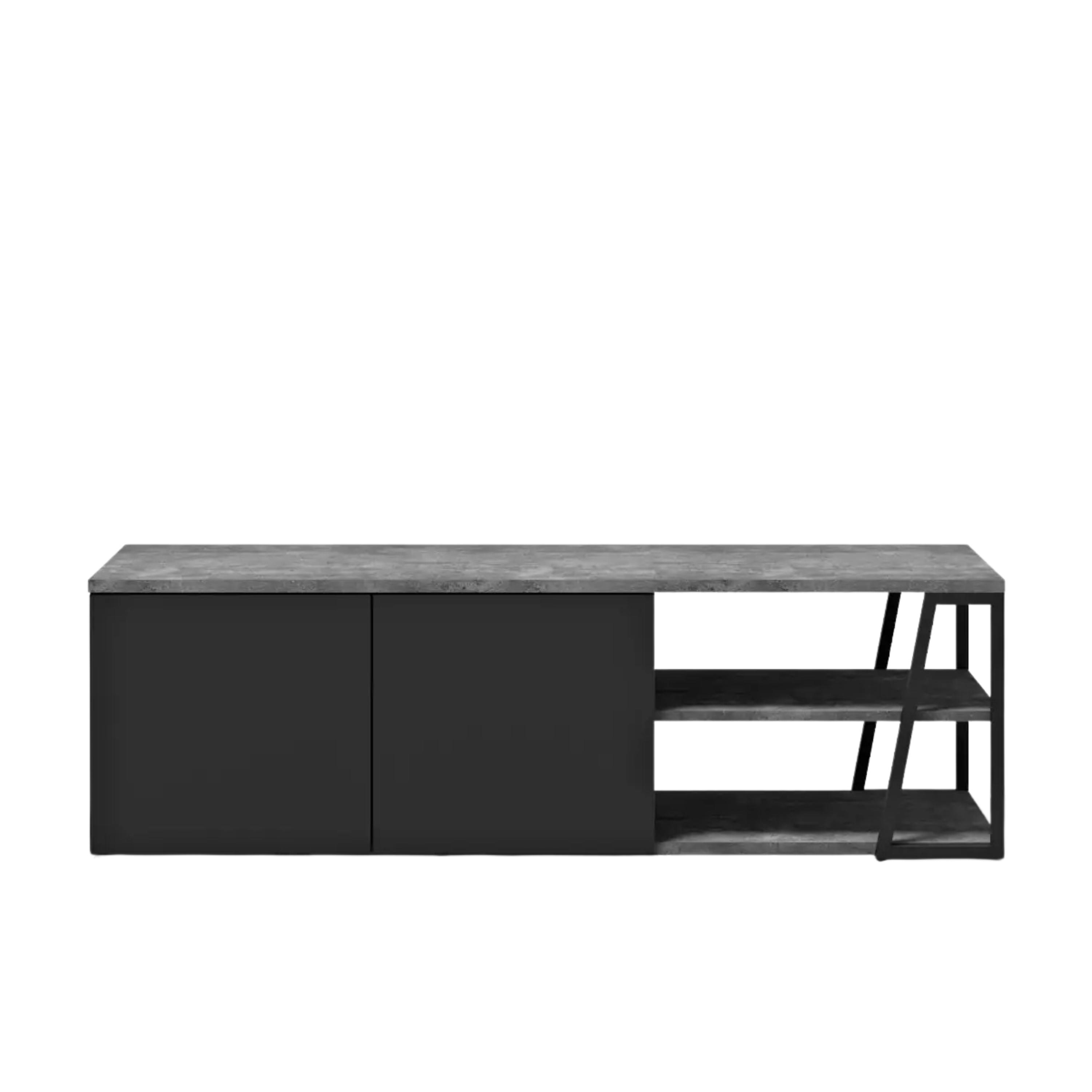 Albi Concrete Look TV Stand