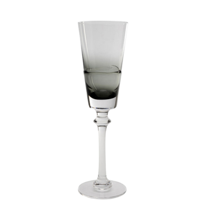 Champagne Glass Mimi Grey 24cm